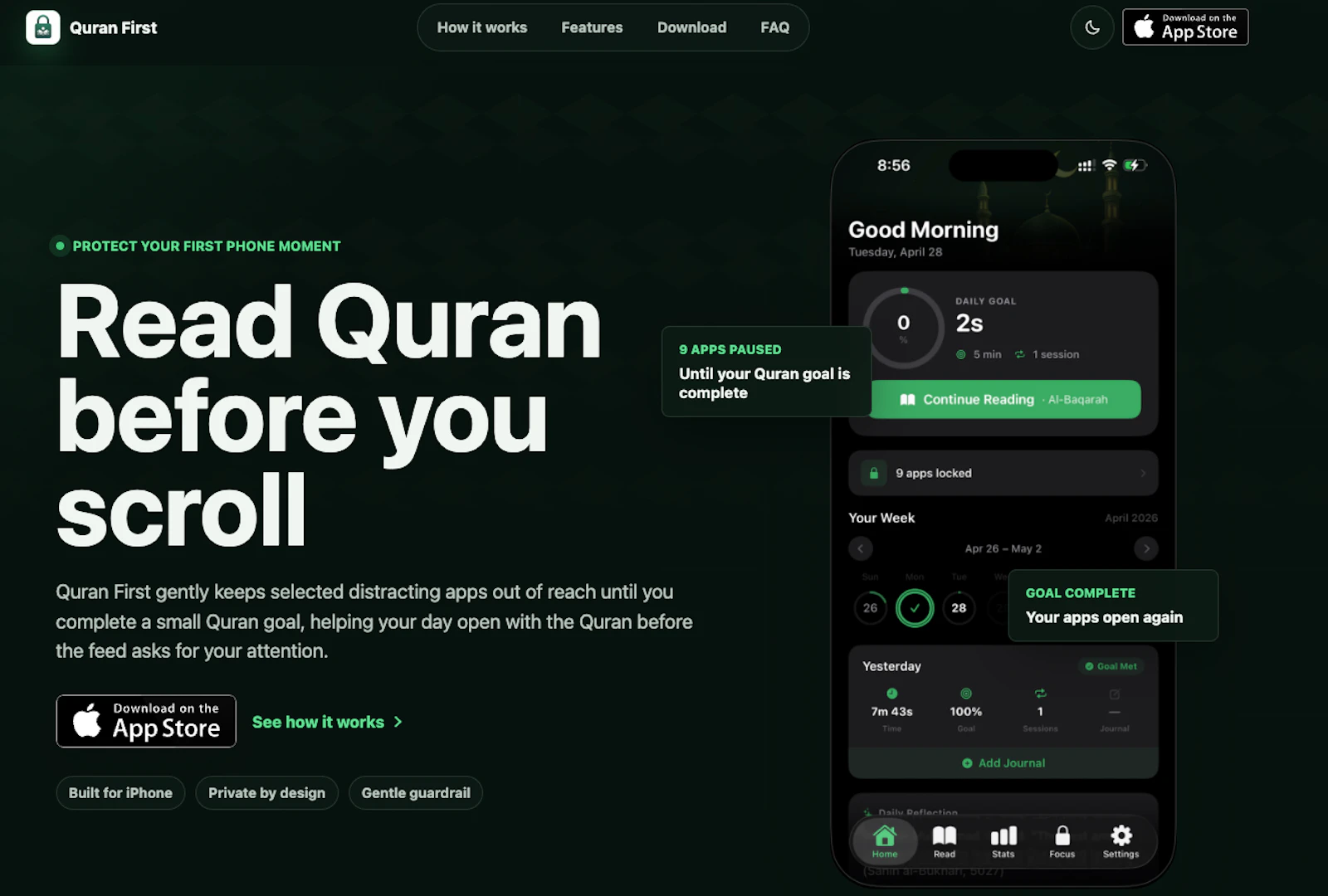 Quran First screenshot 2