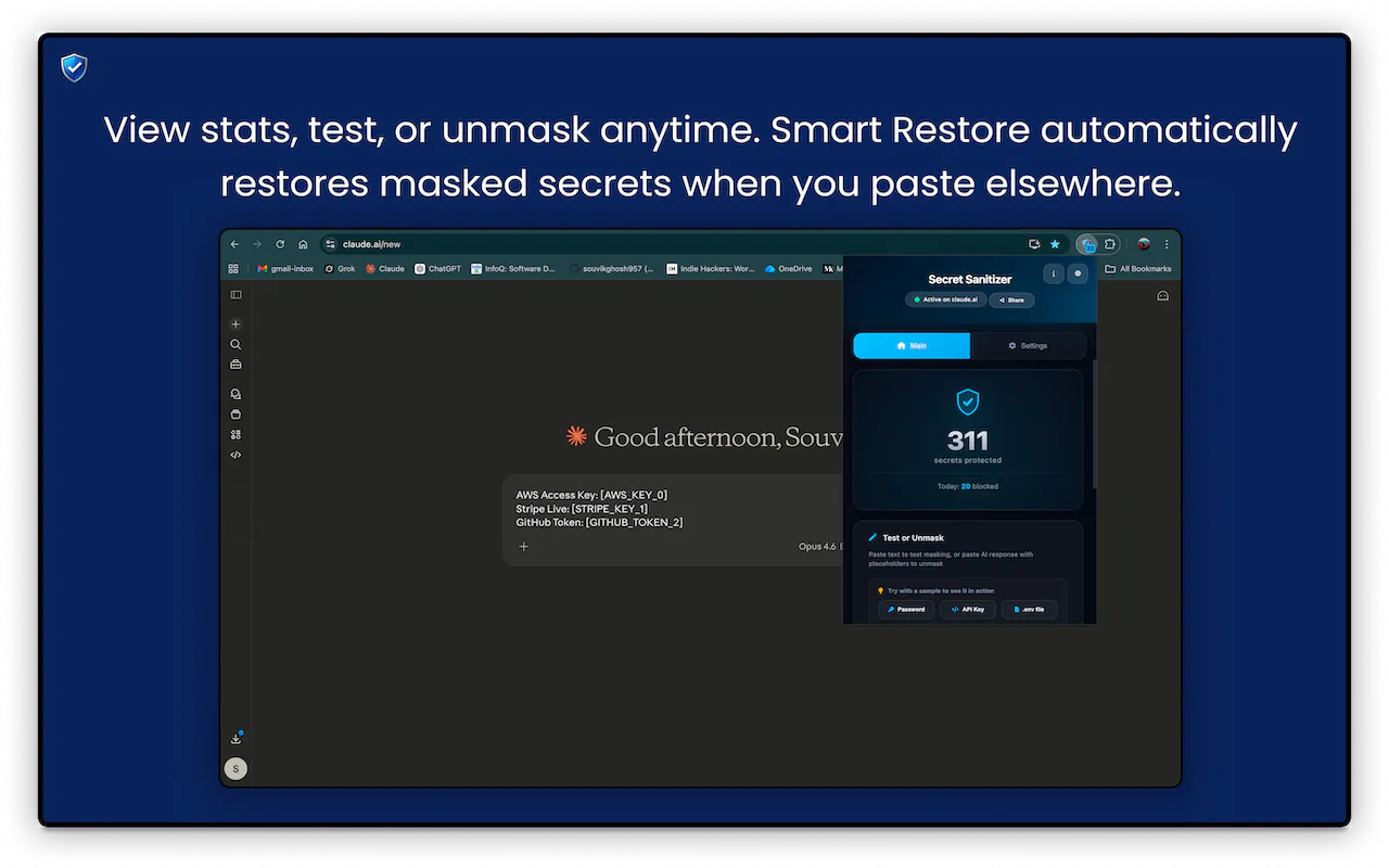 Secret Sanitizer screenshot 5