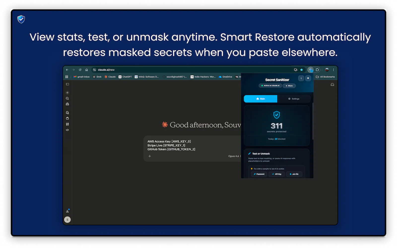 Secret Sanitizer screenshot 6
