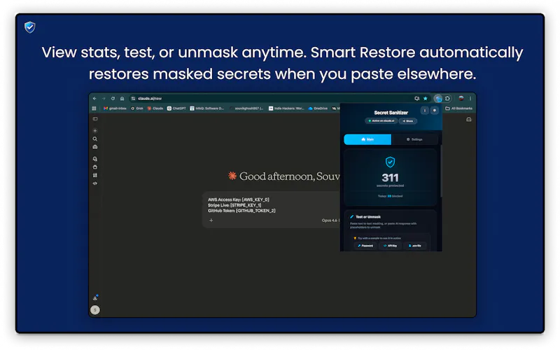 Secret Sanitizer screenshot 6