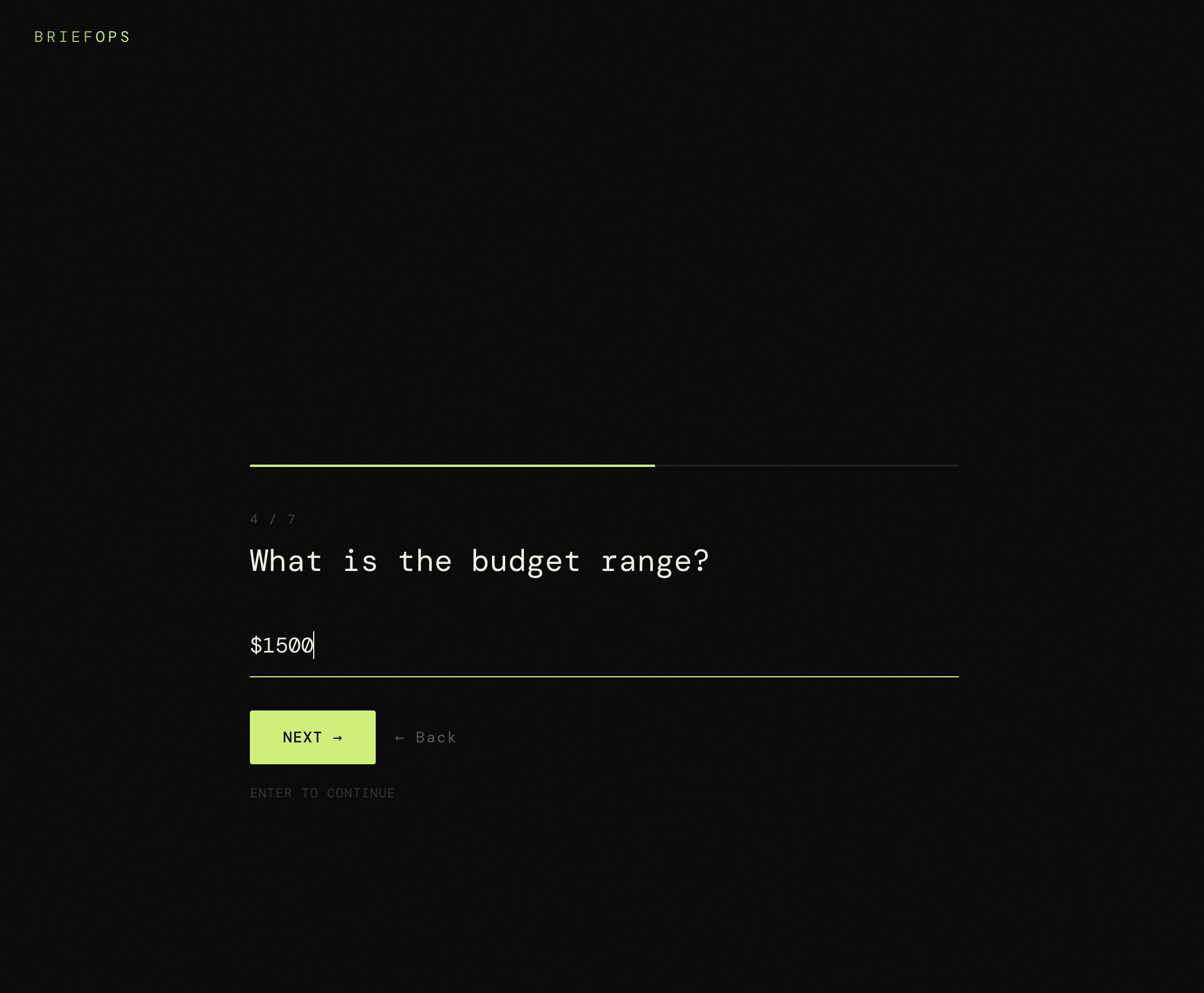 BriefOps — Client Briefs in 60 Seconds gallery image