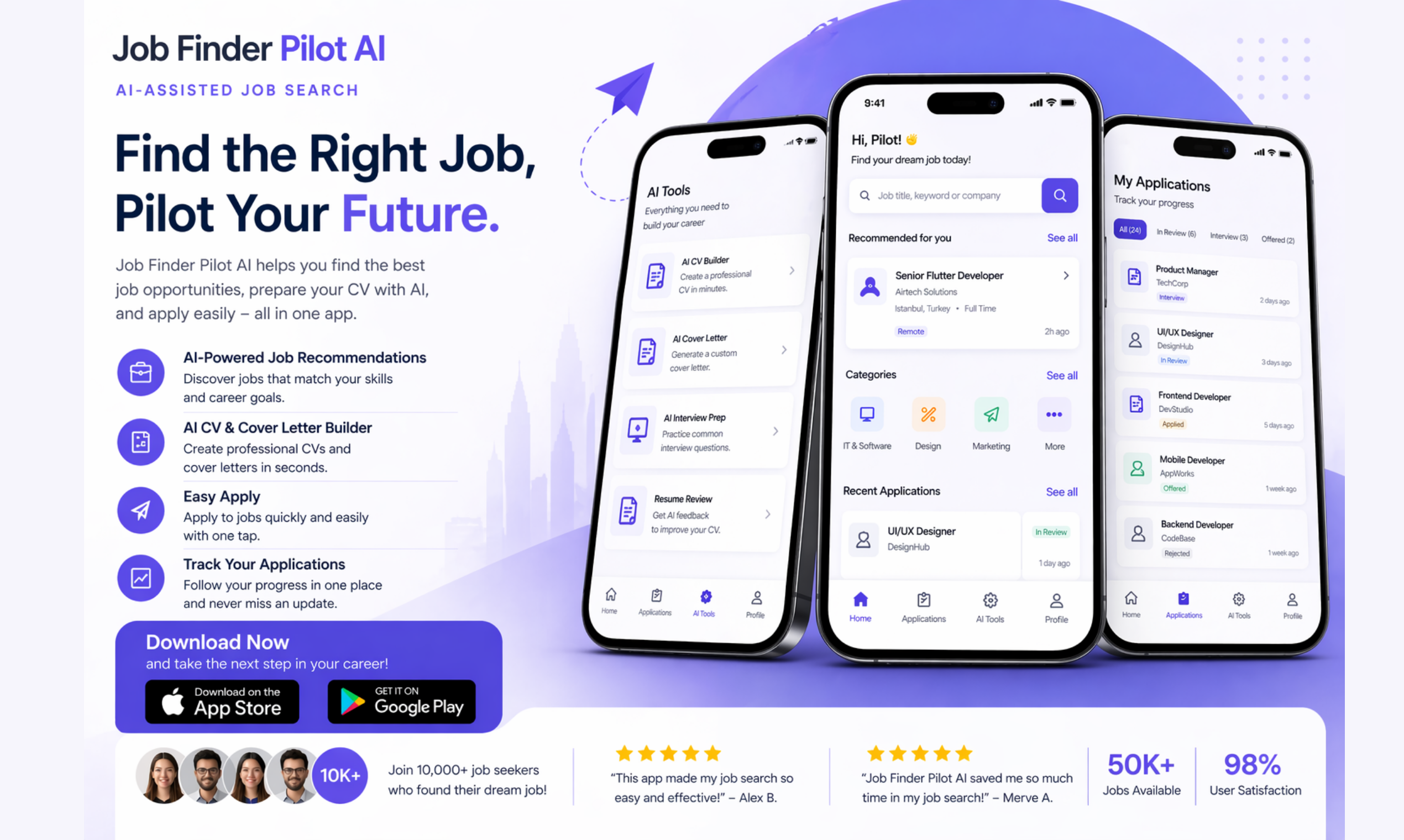 Job Finder Pilot AI gallery image