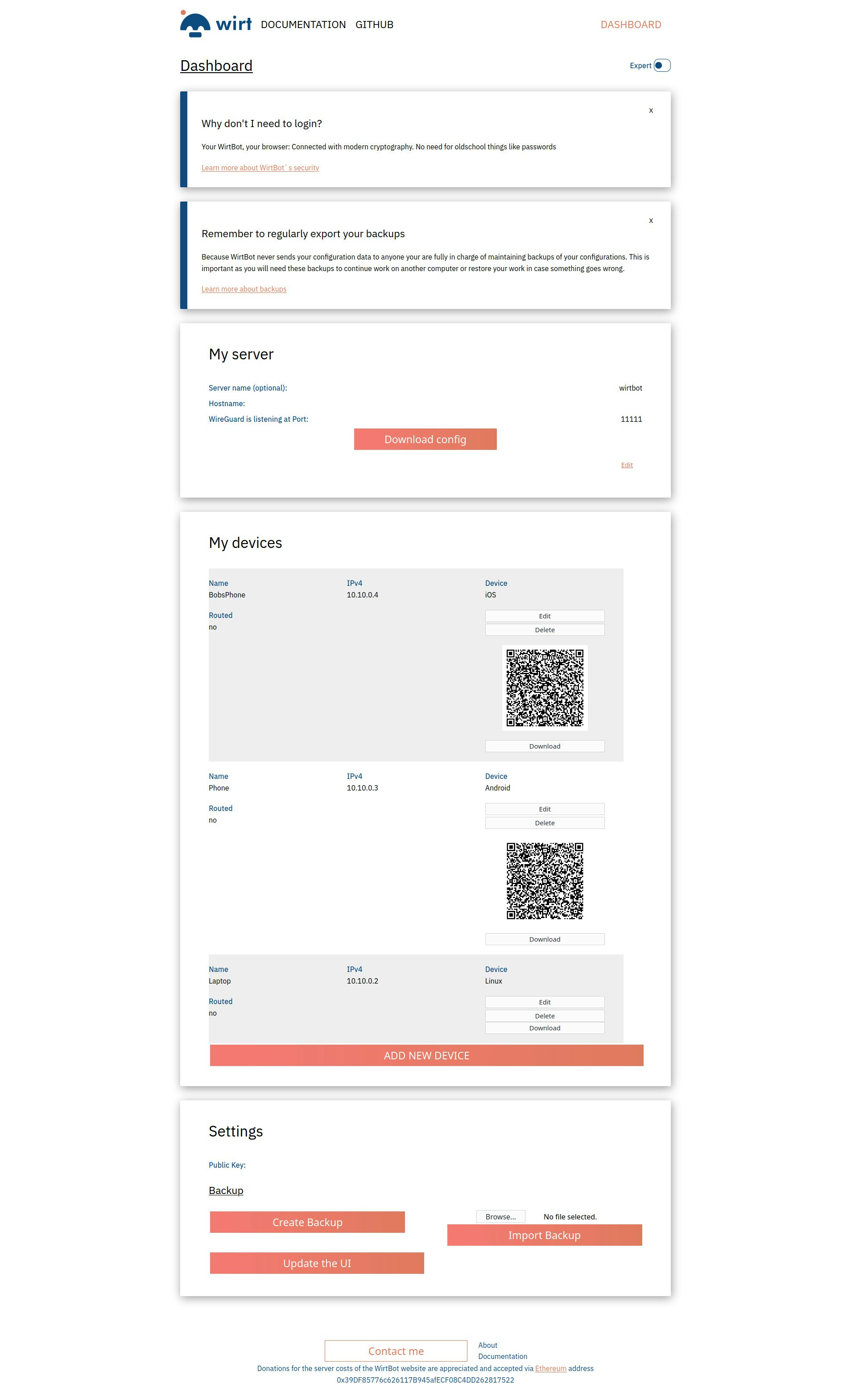 WirtBot gallery image