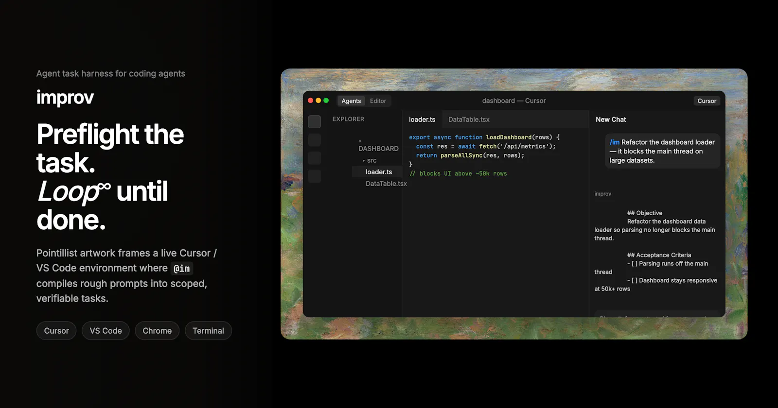 improv.sh screenshot 1