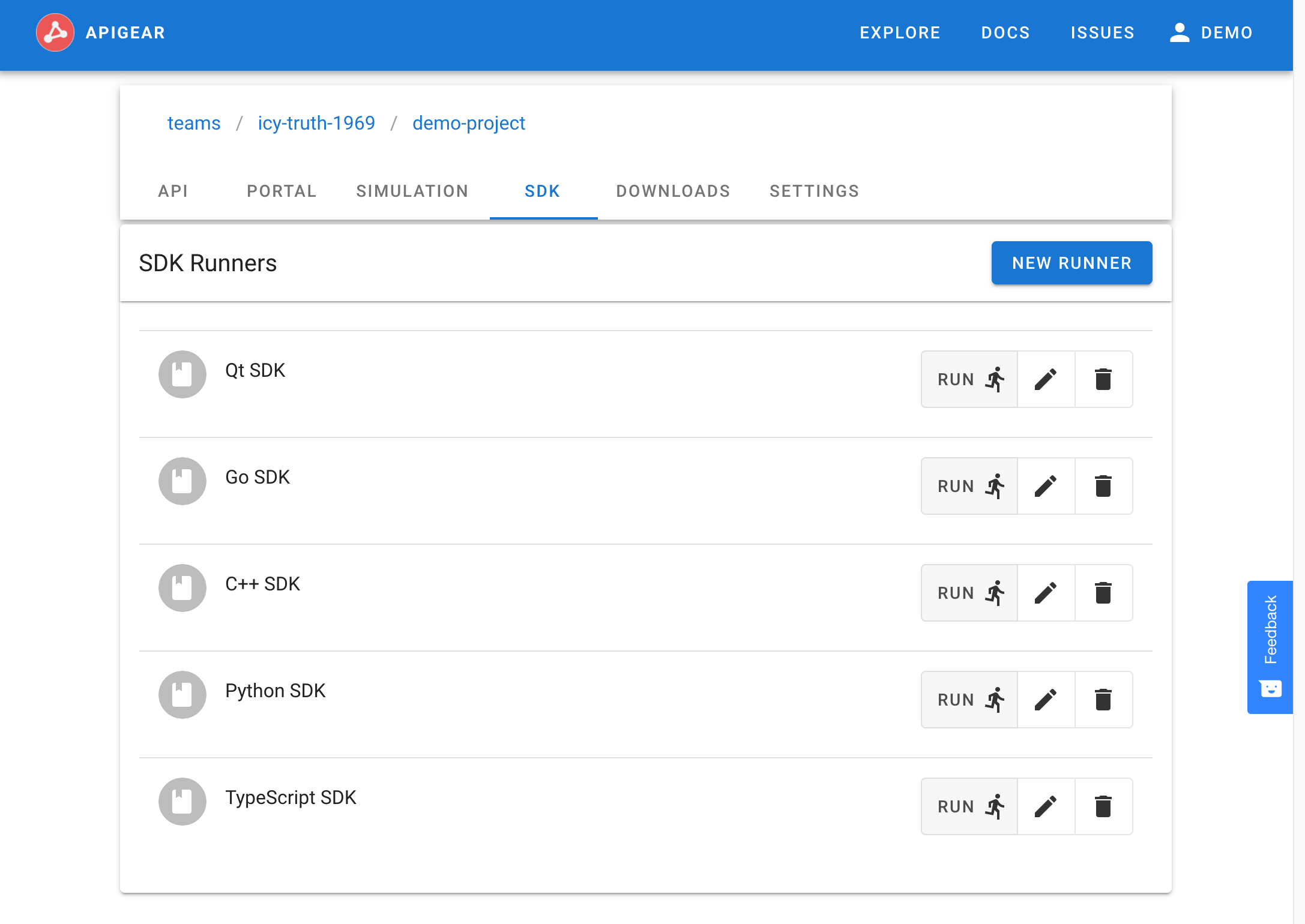 ApiGear.io we:interface gallery image