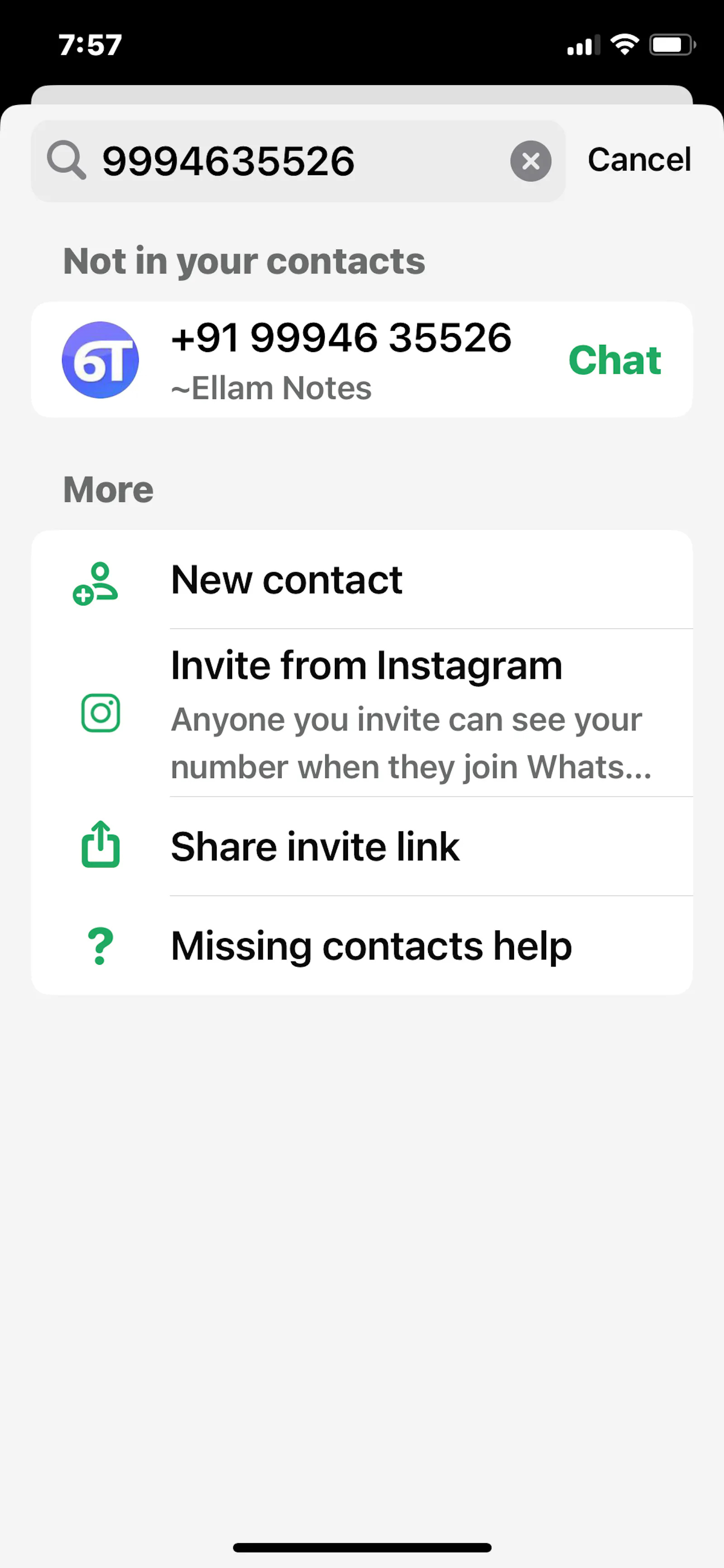 Ellam Notes – WhatsApp link saver screenshot 2
