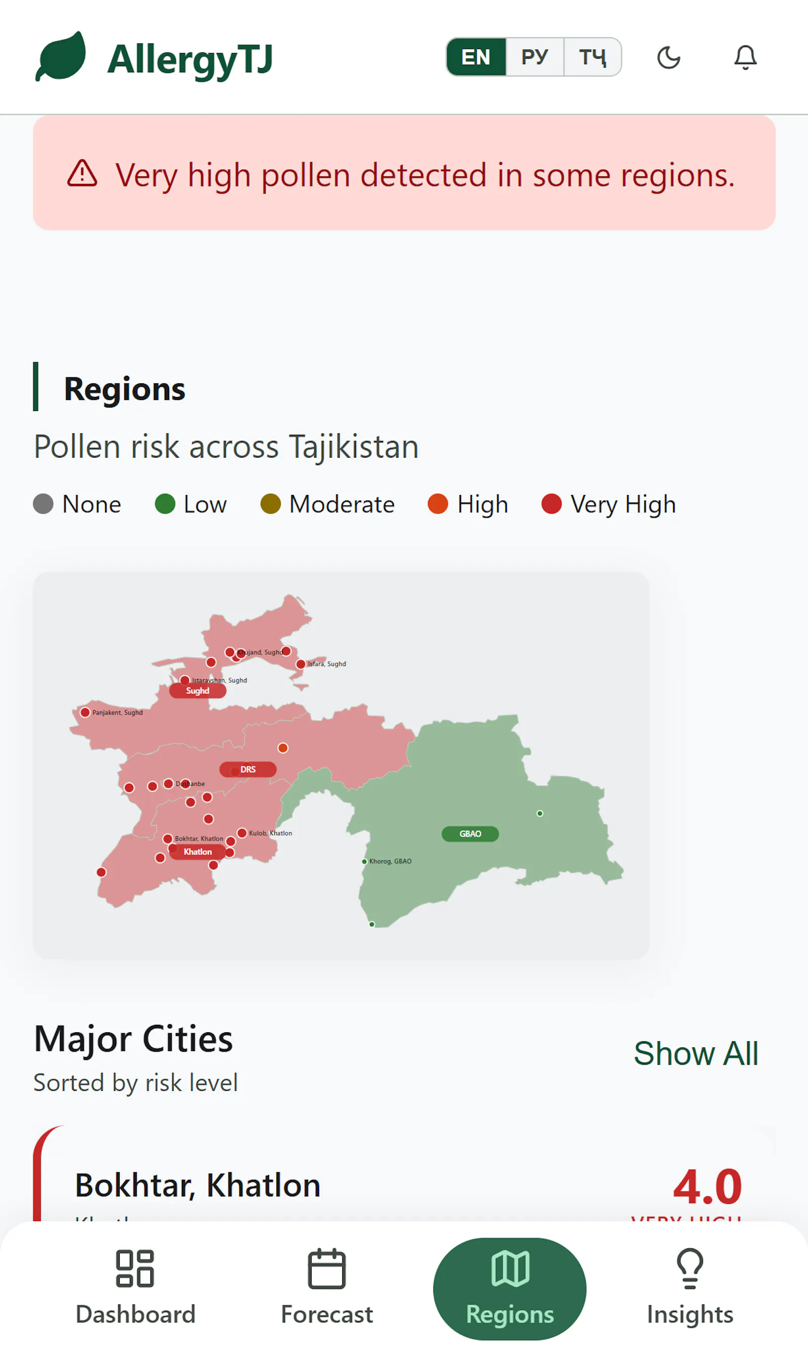 AllergyTJ screenshot 7