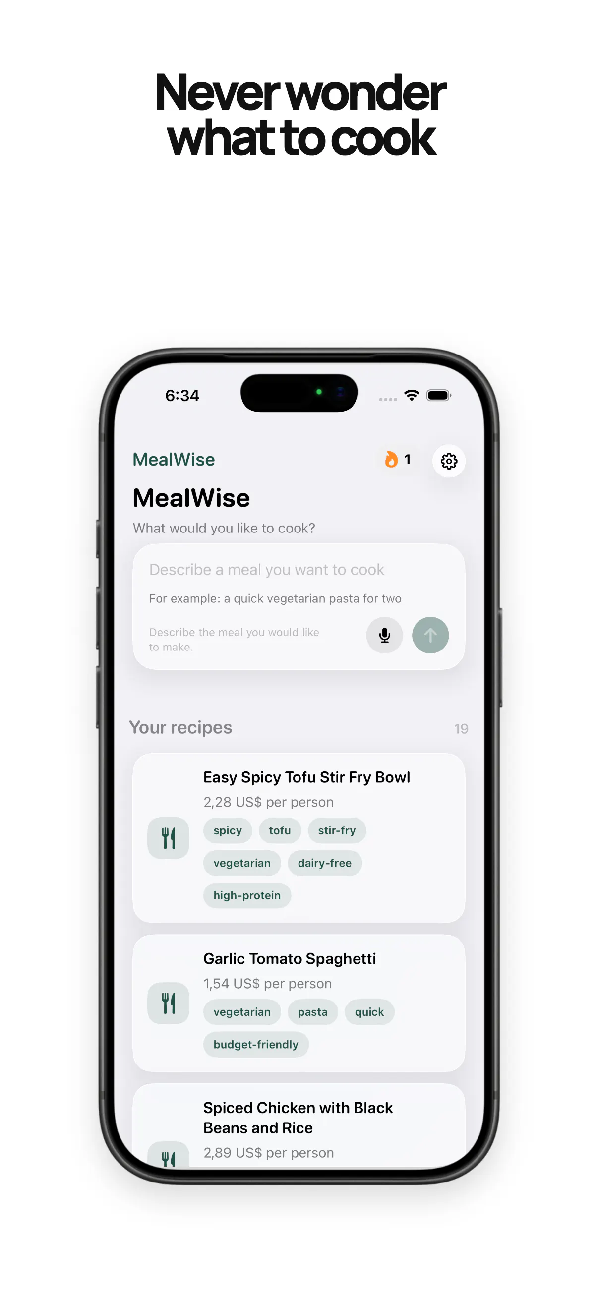 MealWise gallery image