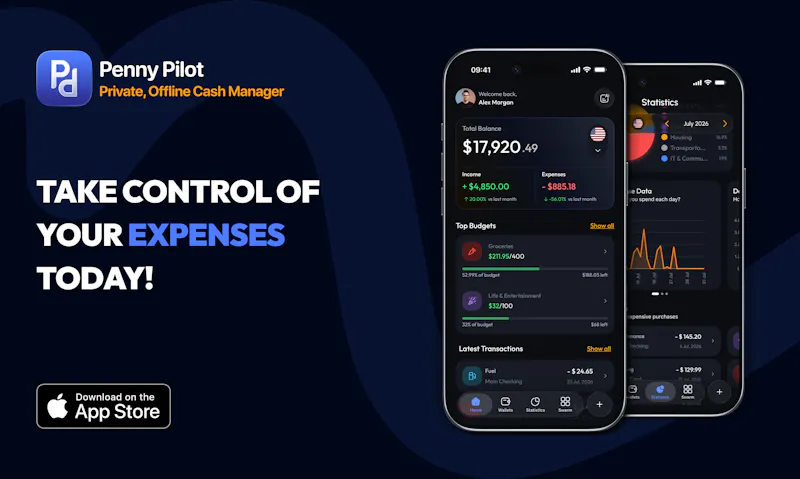 Penny Pilot: Expense Tracker screenshot 1