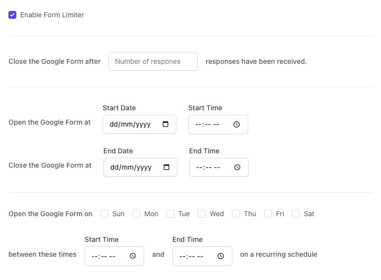 Notificações do Google Forms media 6