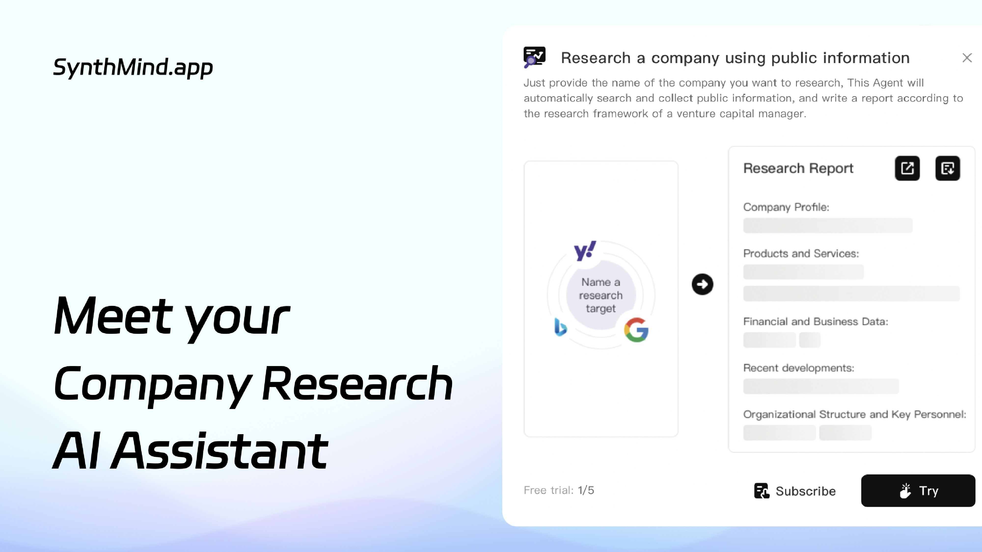 SynthSearcher AI gallery image