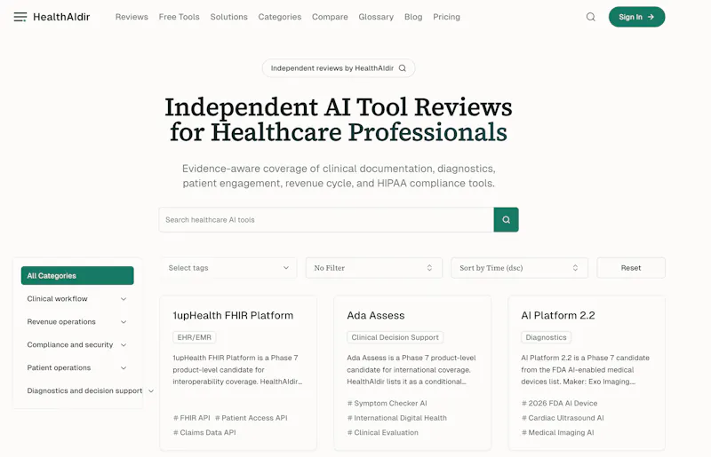HealthAIdir screenshot 1