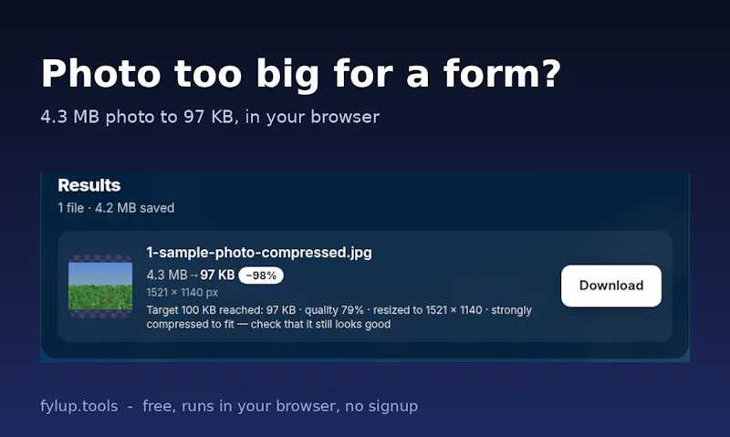 Fylup screenshot 2