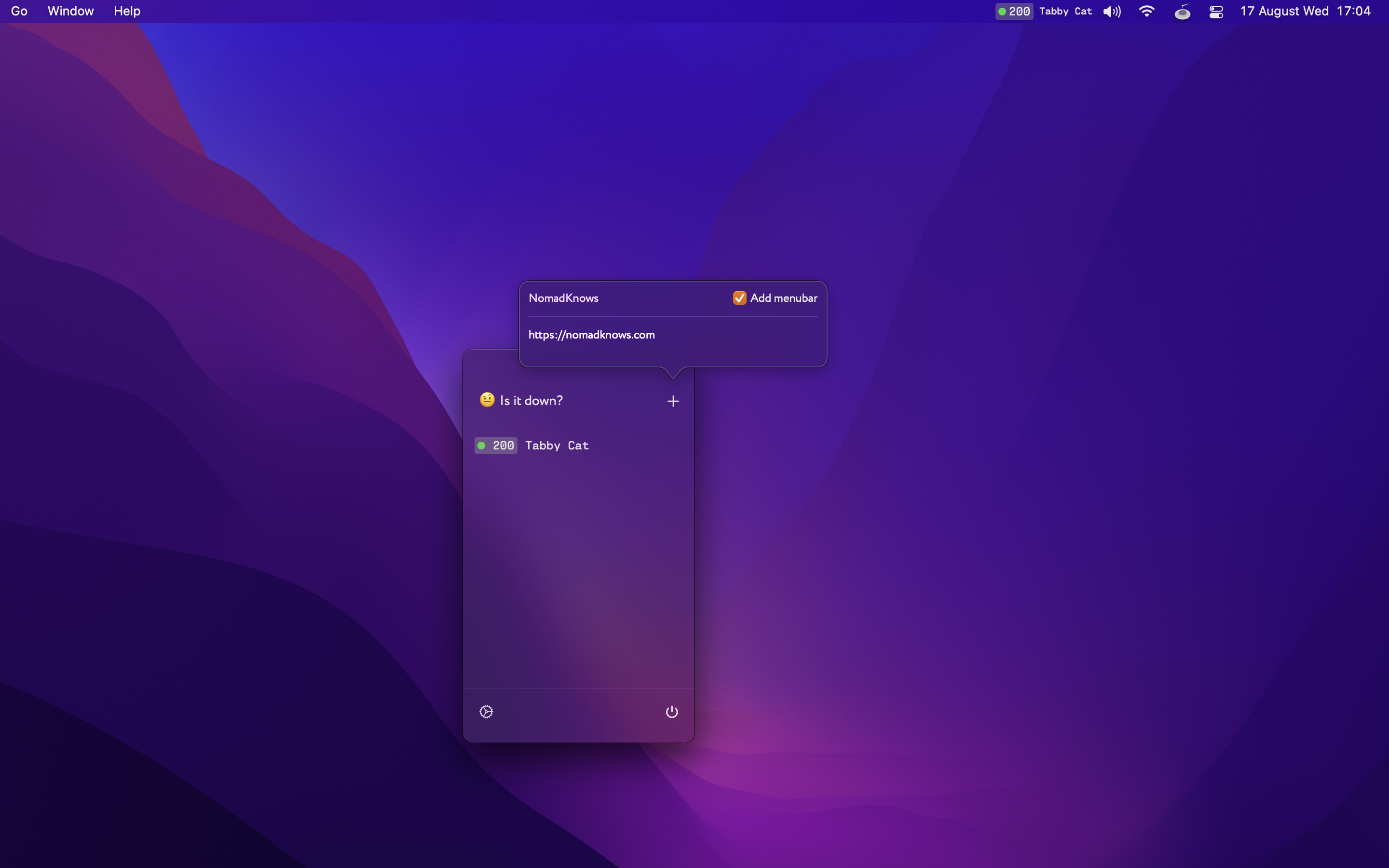 Is it down?  gallery image