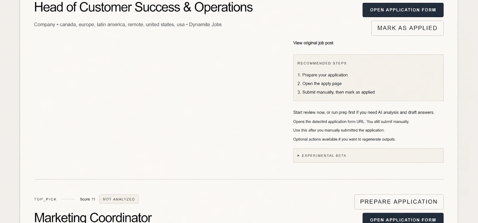 AI Job Hunter screenshot 3