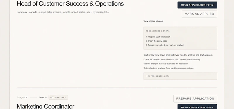 AI Job Hunter screenshot 3