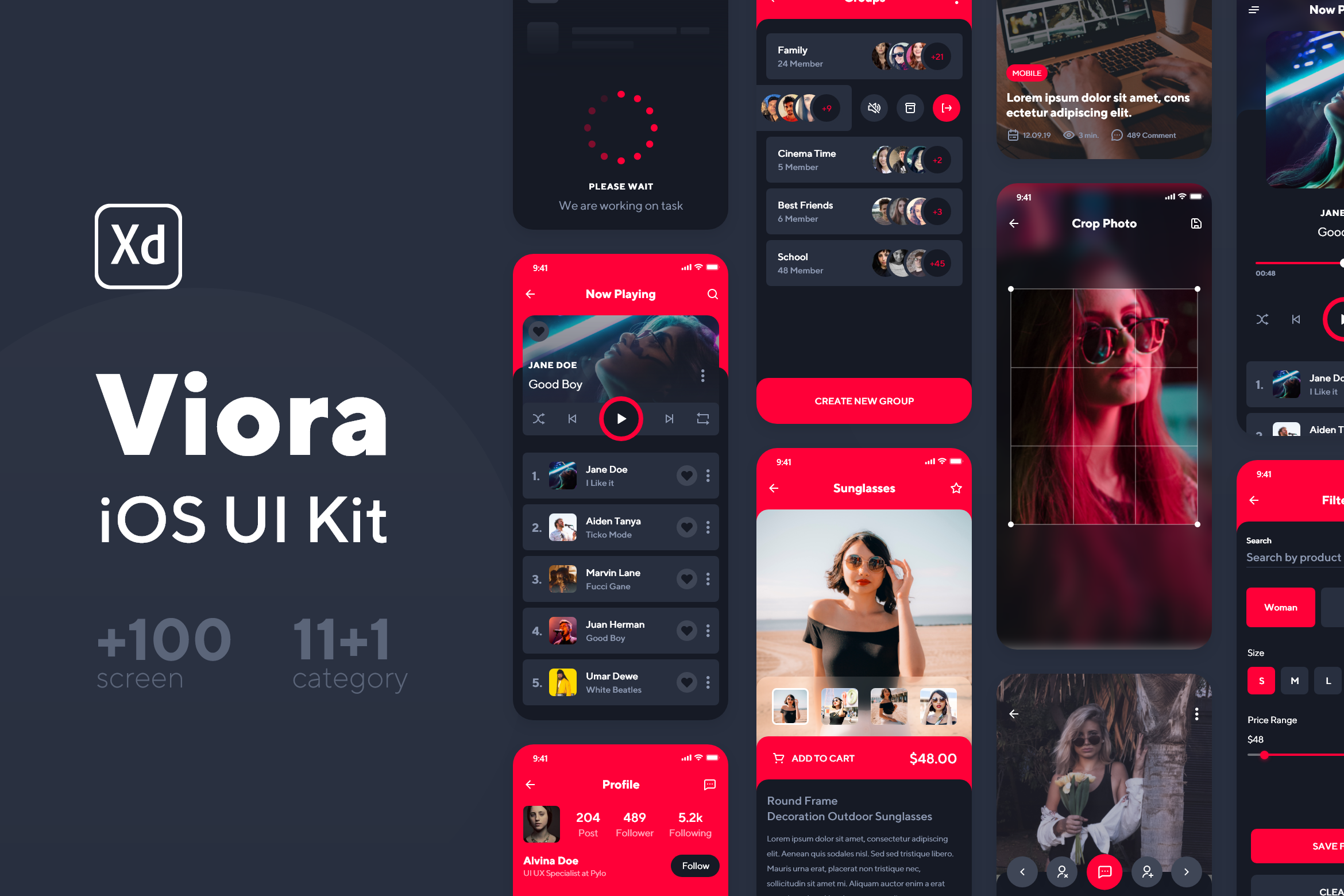 Viora iOS UI Kit