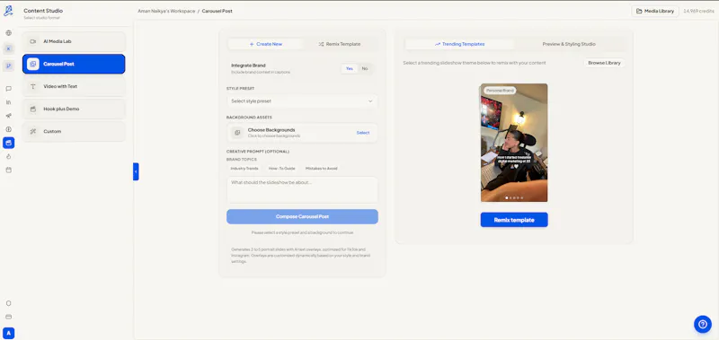 Kite AI Content OS screenshot 4