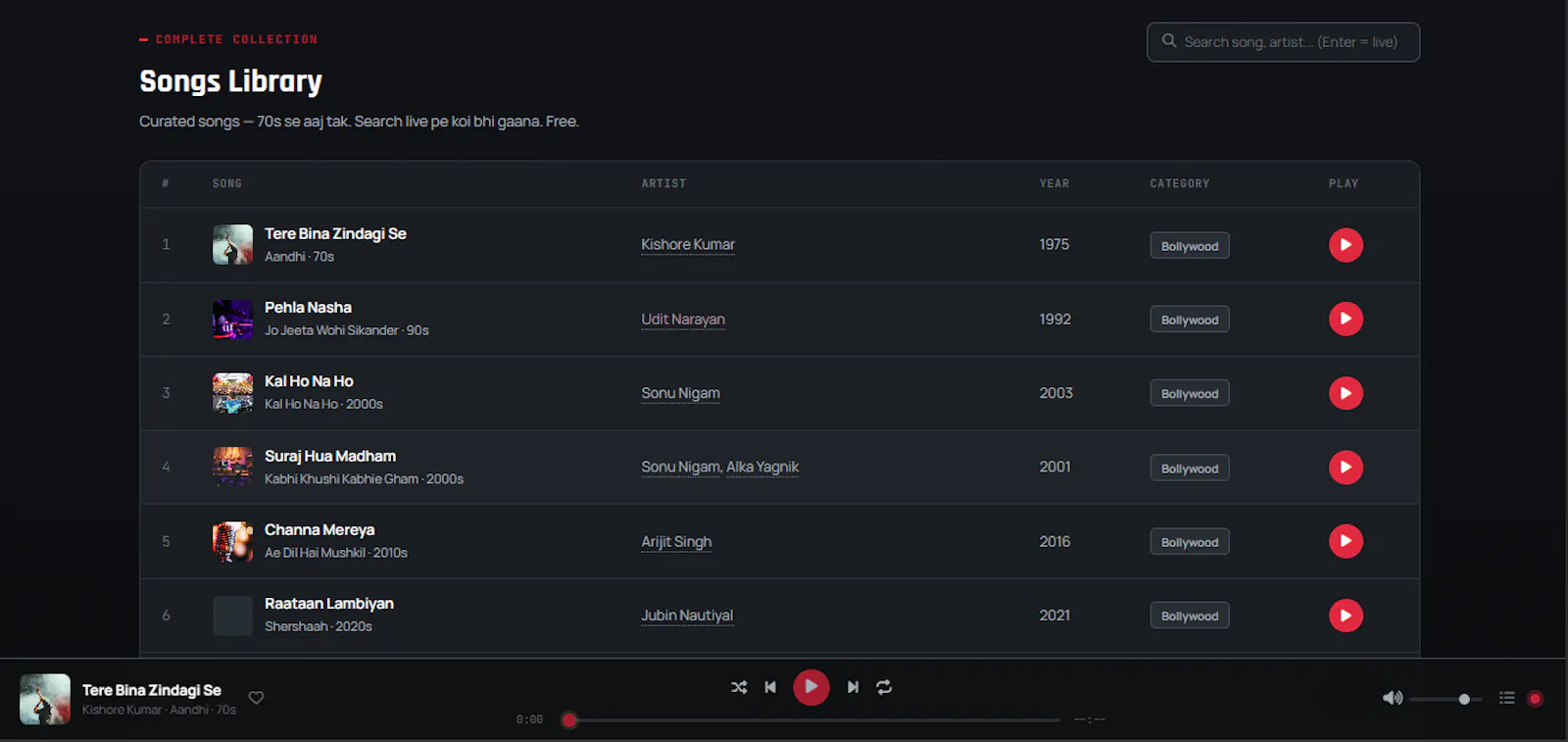 TapeGali - Music App screenshot 2