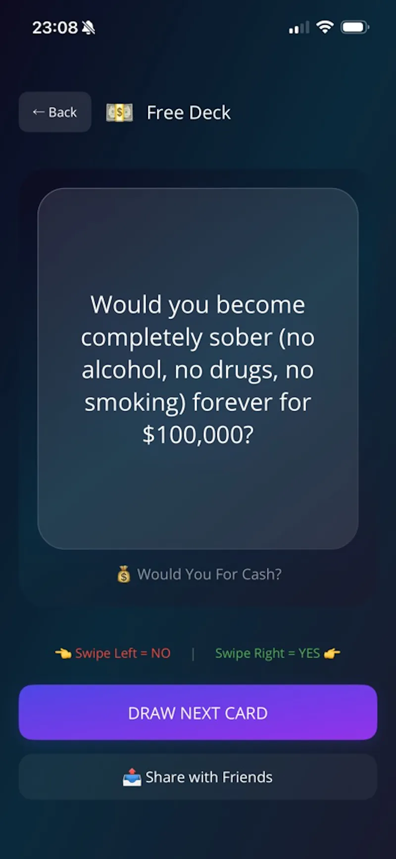 Would You For Cash? screenshot 3
