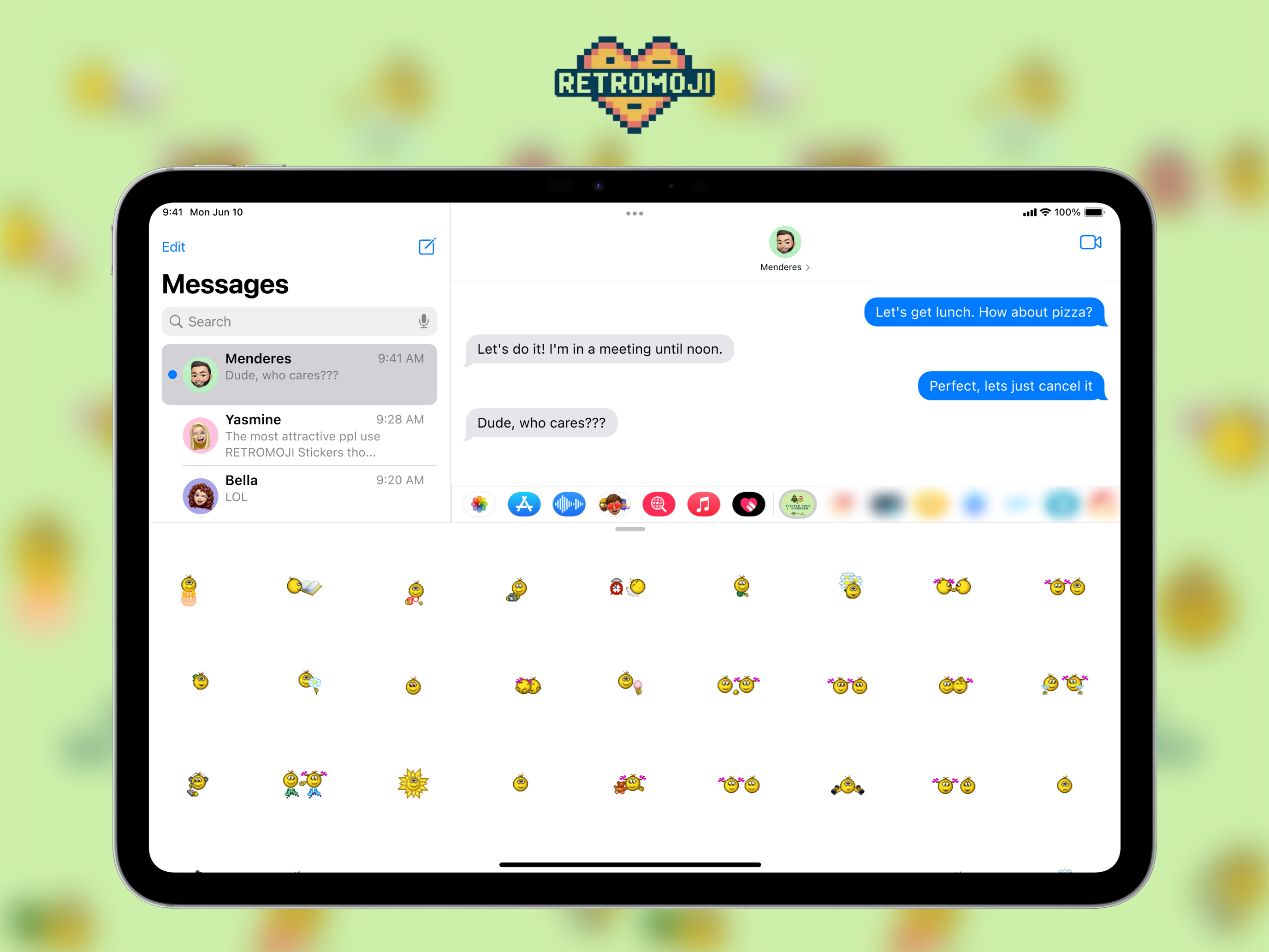 RETROMOJI Sticker Pack (iMessage) gallery image