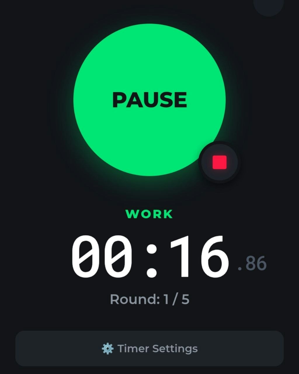 Ad-Free Interval Timer