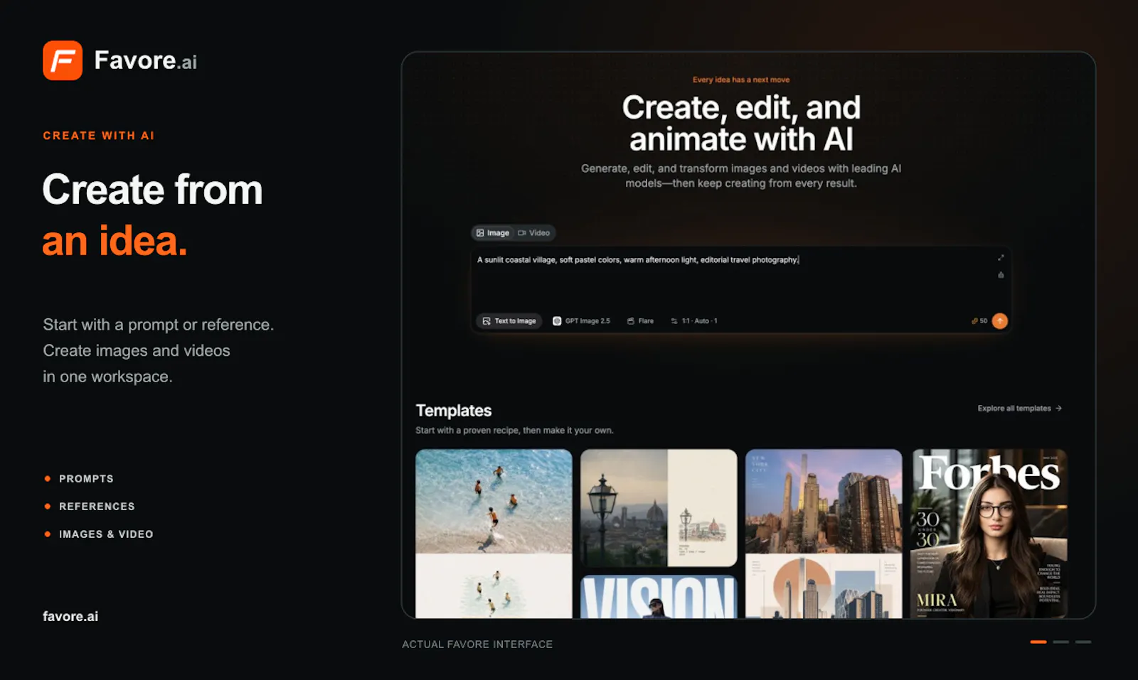 Favore AI screenshot 1