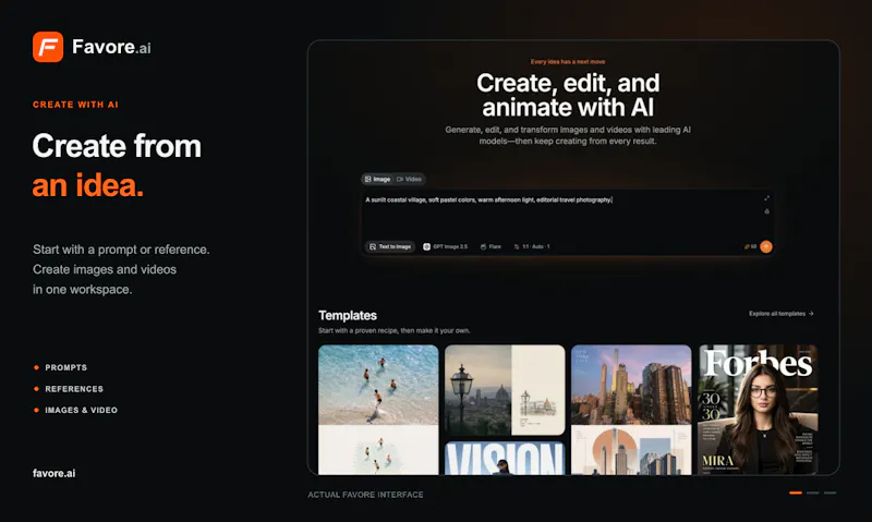 Favore AI screenshot 1