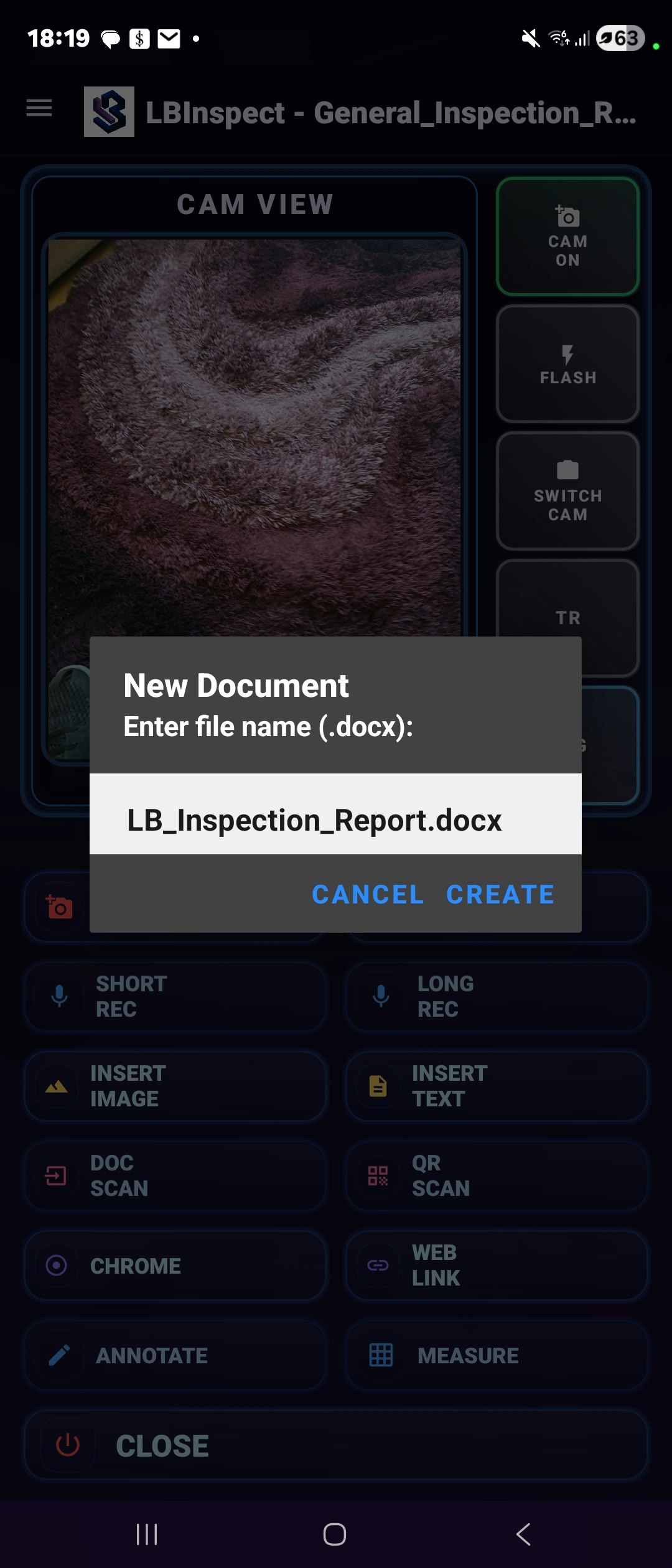 LBInspect - Screenshot 3 showing product features and functionality