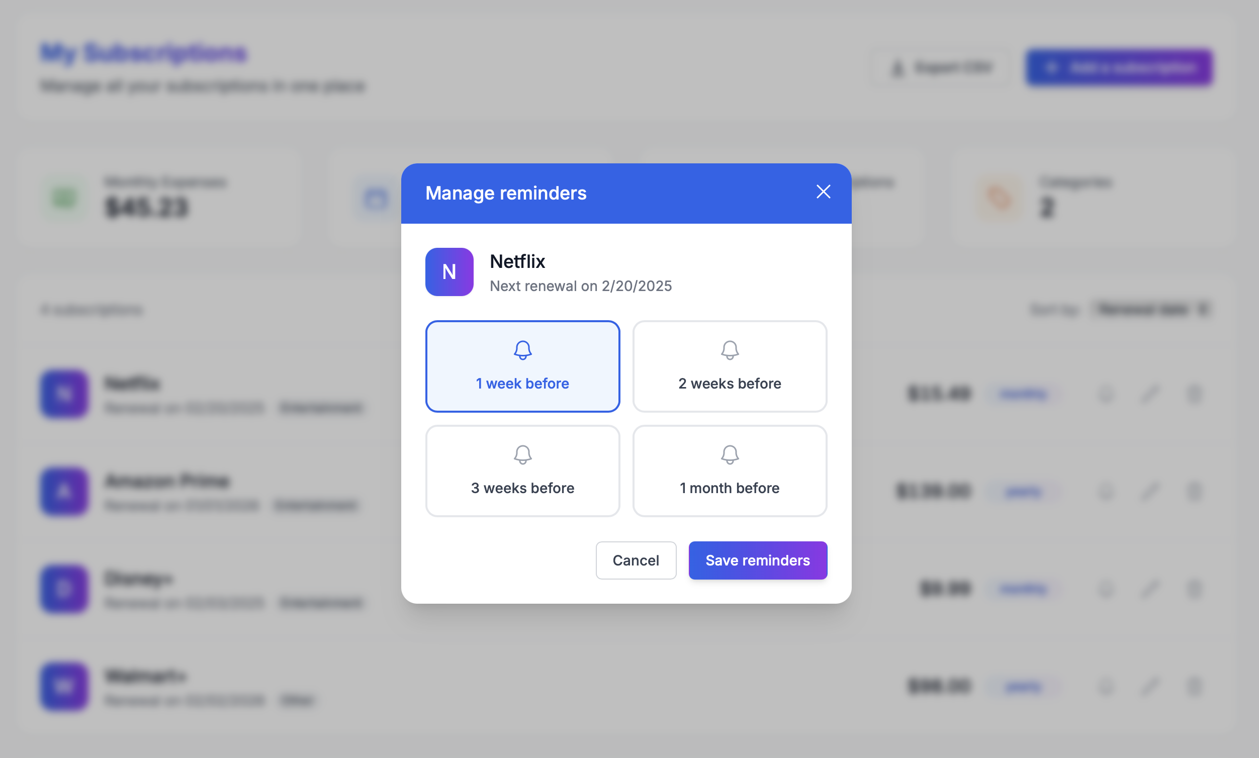 Media MySubscriptionTracker - Urus langganan anda dengan mudah 2