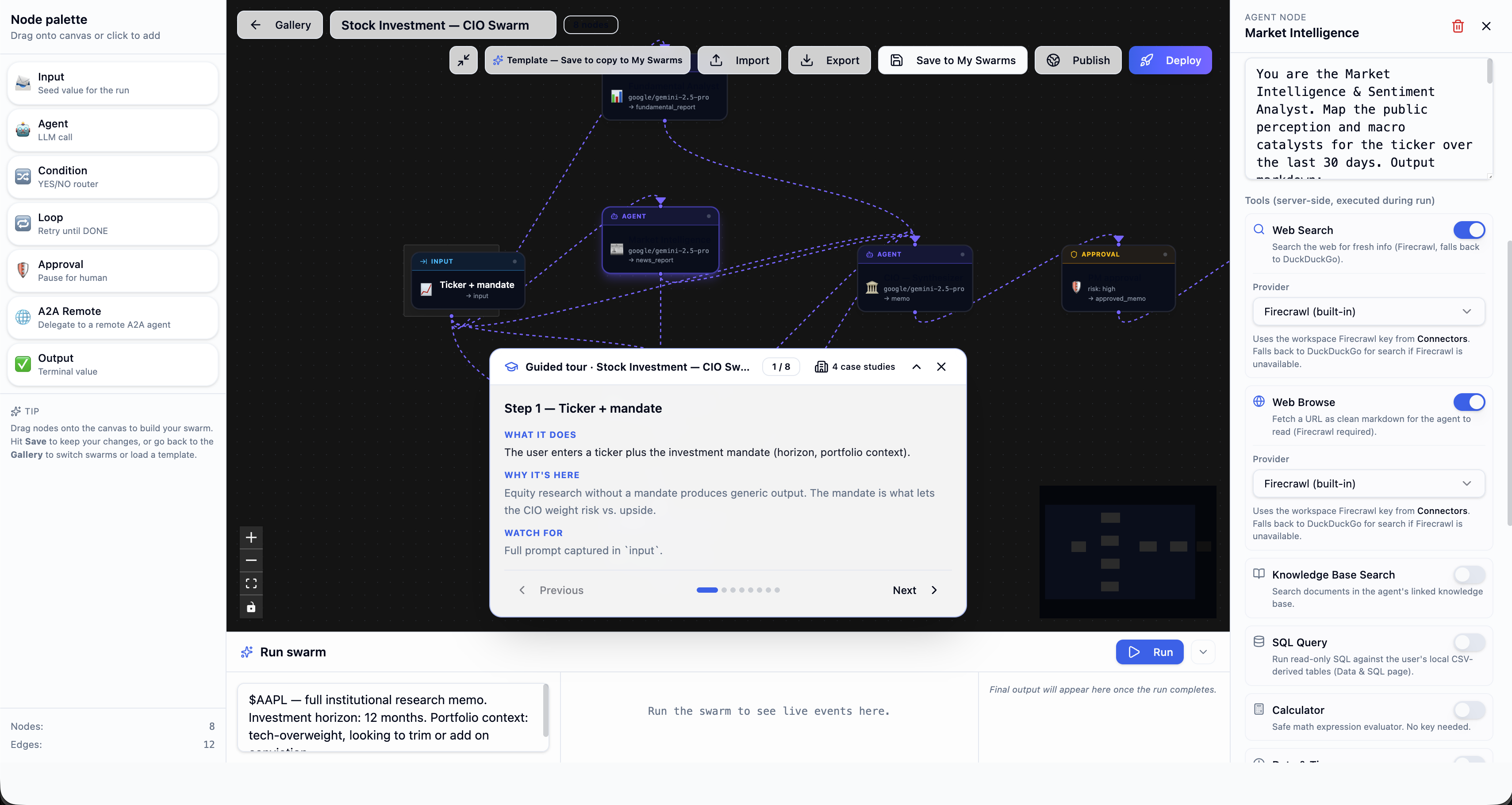 AgentSwarms gallery image