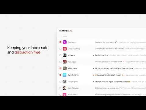 Skiff Noise Canceling - Free your inbox gallery image