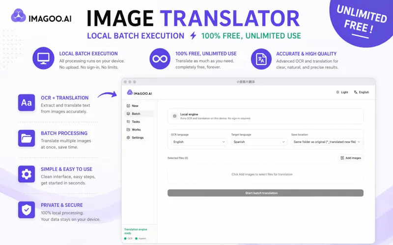 Image Translator Unlimited screenshot 2