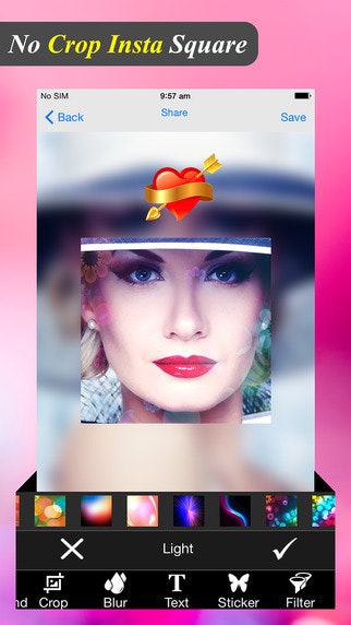 No Crop Insta Square | iOS gallery image