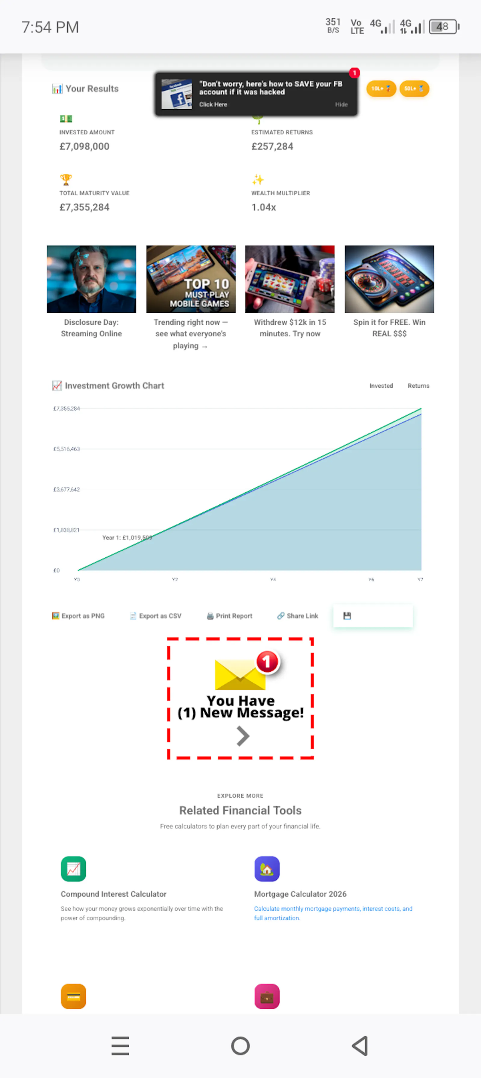 SIP Calculator 2026 screenshot 2