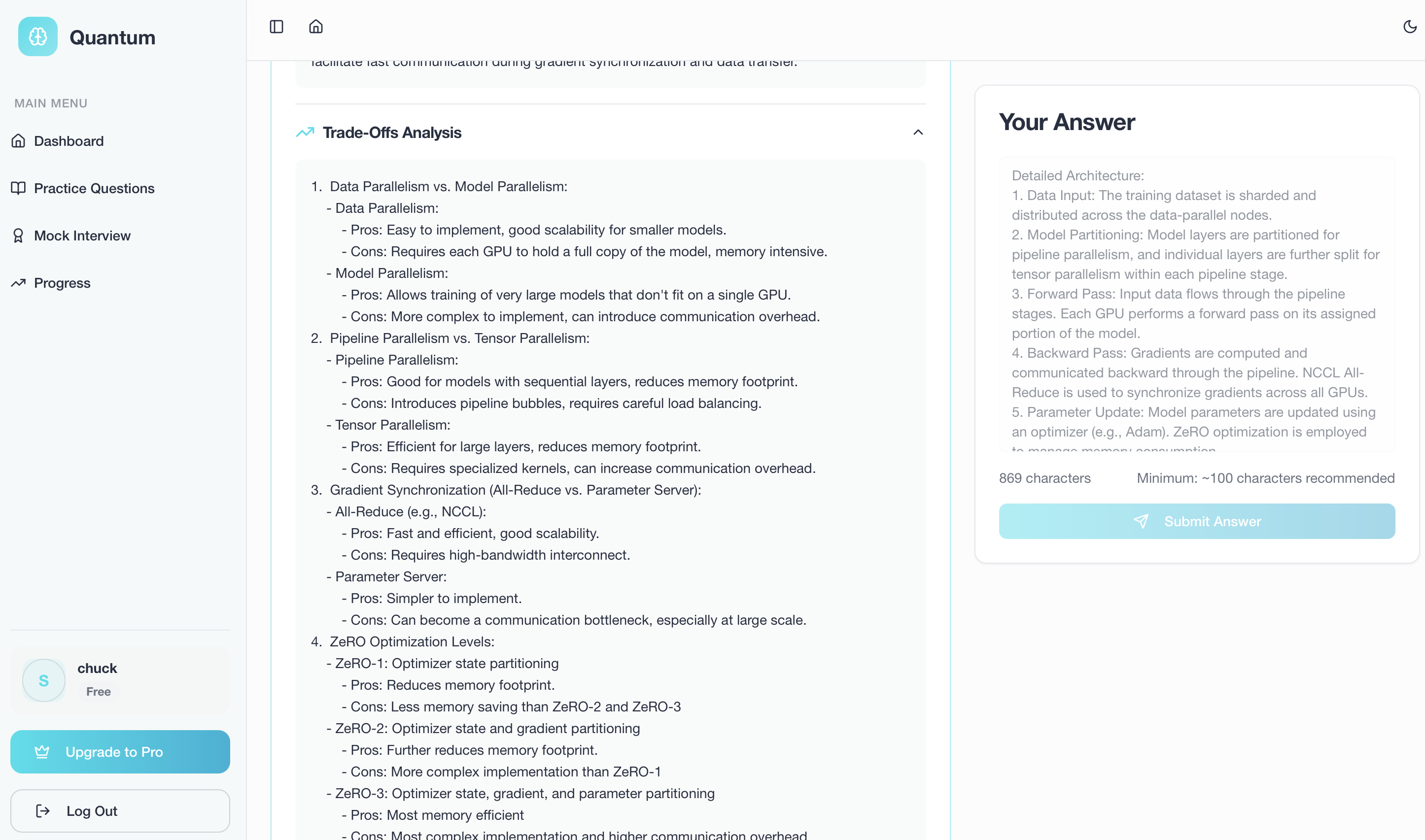 Quantum - Screenshot 4 showing product features and functionality