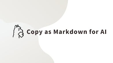 Copy as Markdown for AI gallery image