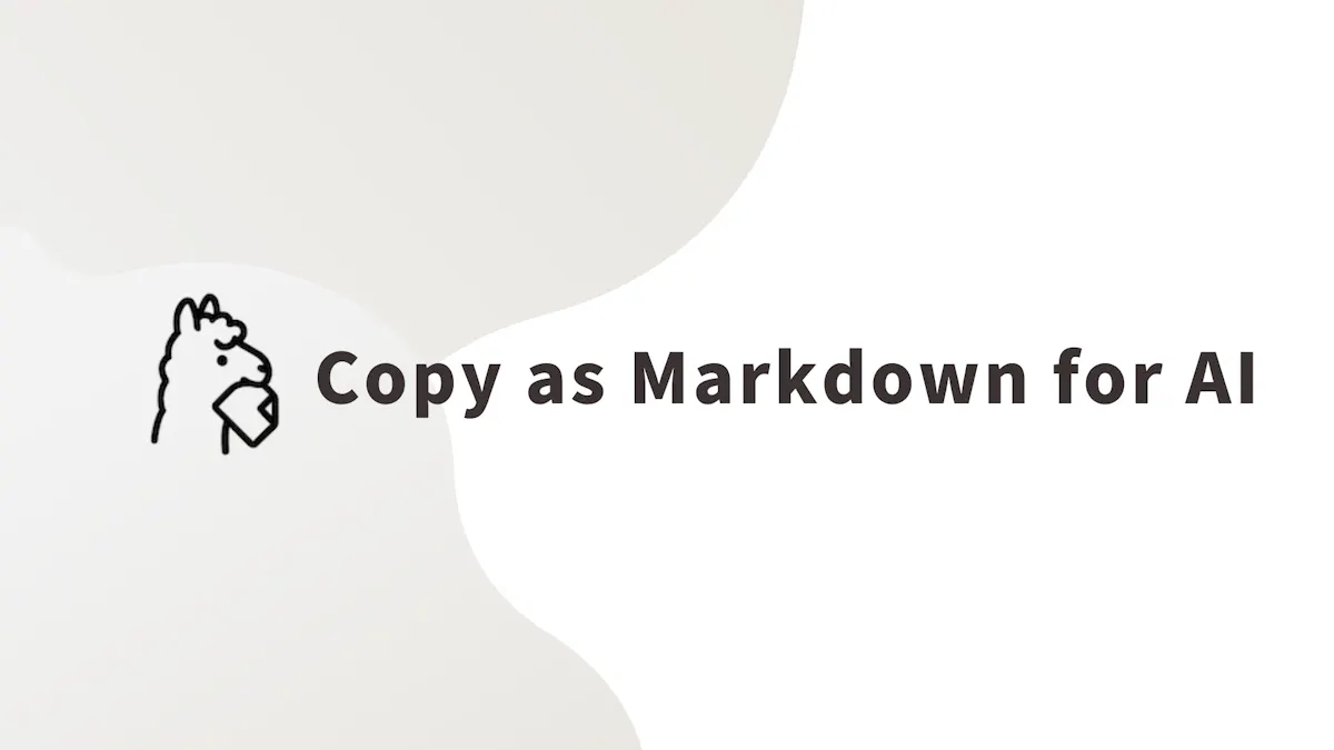 Copy as Markdown for AI
