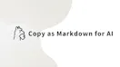 Copy as Markdown for AI