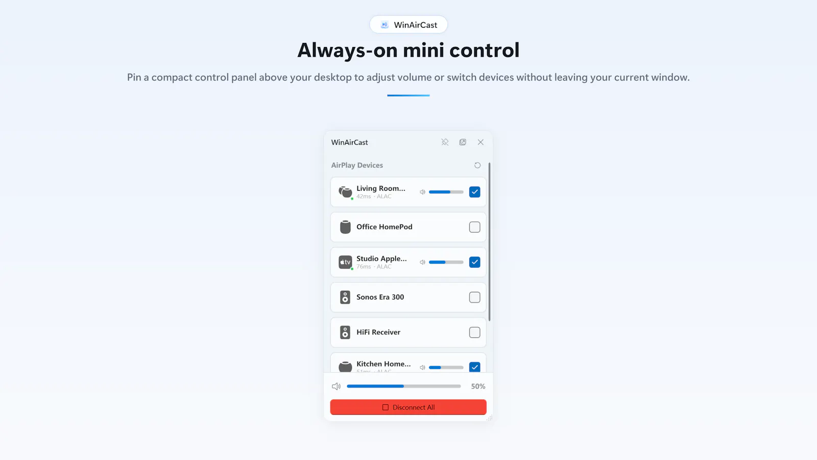 WinAirCast screenshot 4