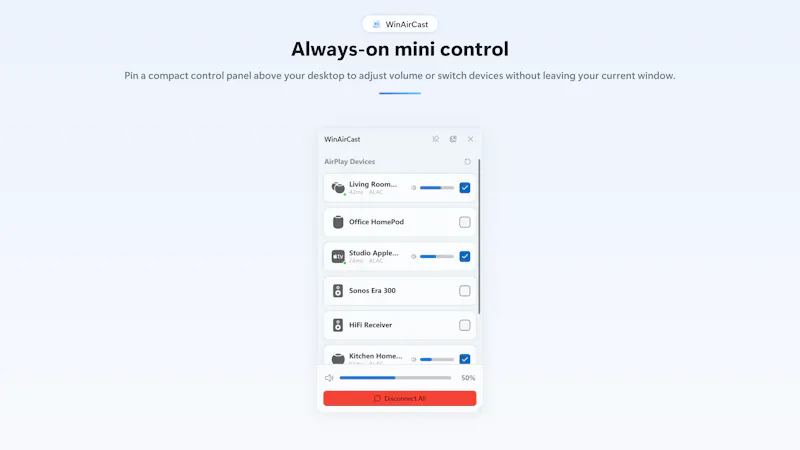WinAirCast screenshot 4