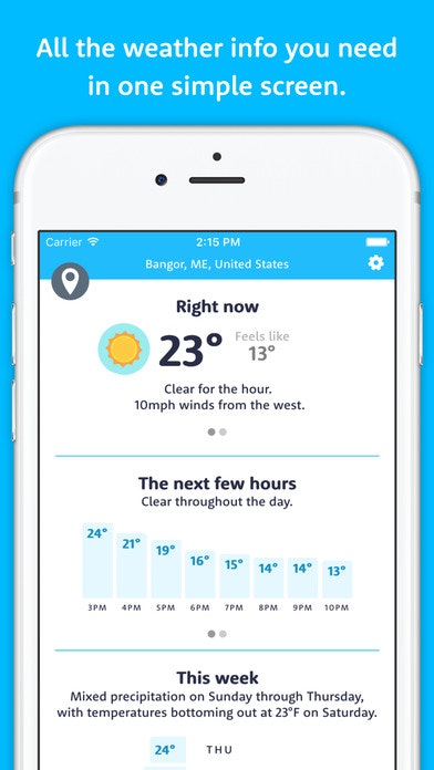 Hello Weather 2.0 gallery image