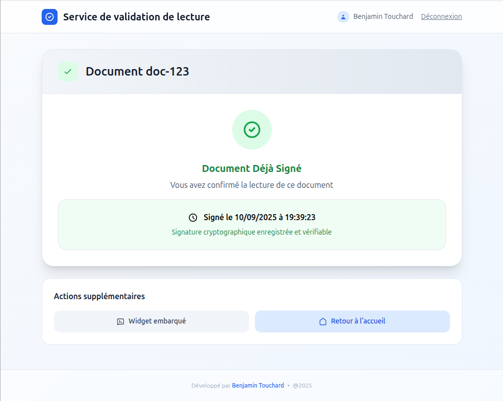 Ackify - Ackify: доказательство чтения.Соответствие сделано простым. медиа 3