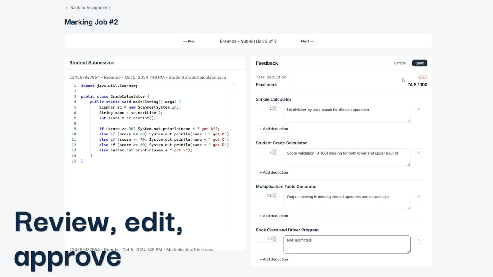 MarkingLab screenshot 6