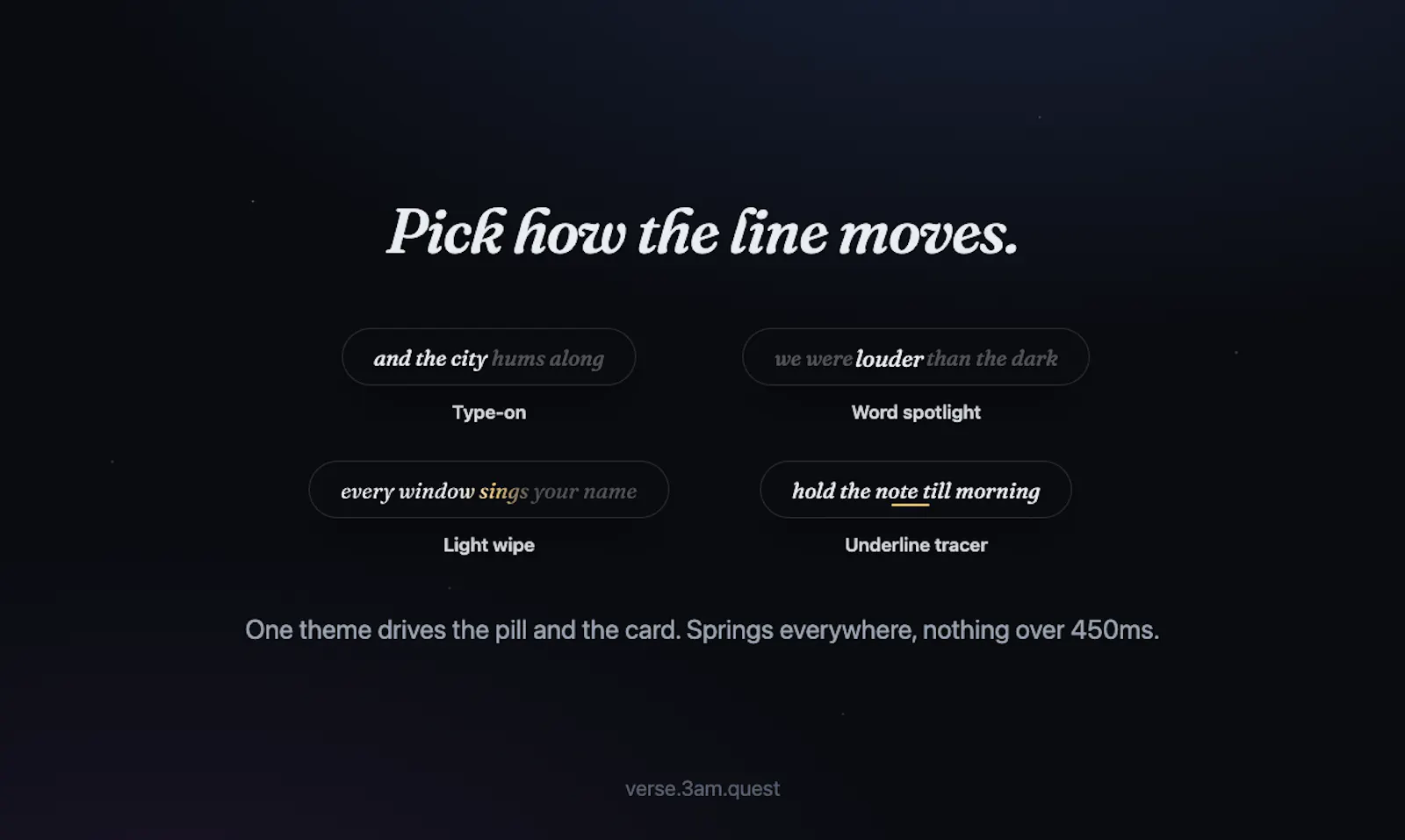 Verse screenshot 3