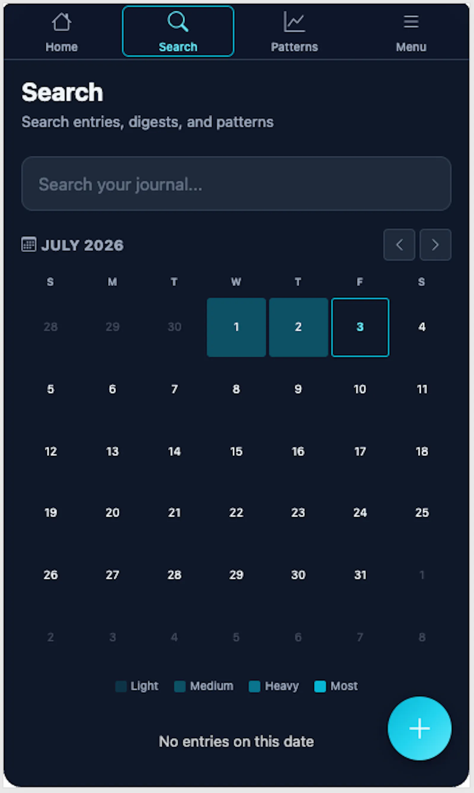 Bigsys Journal screenshot 2