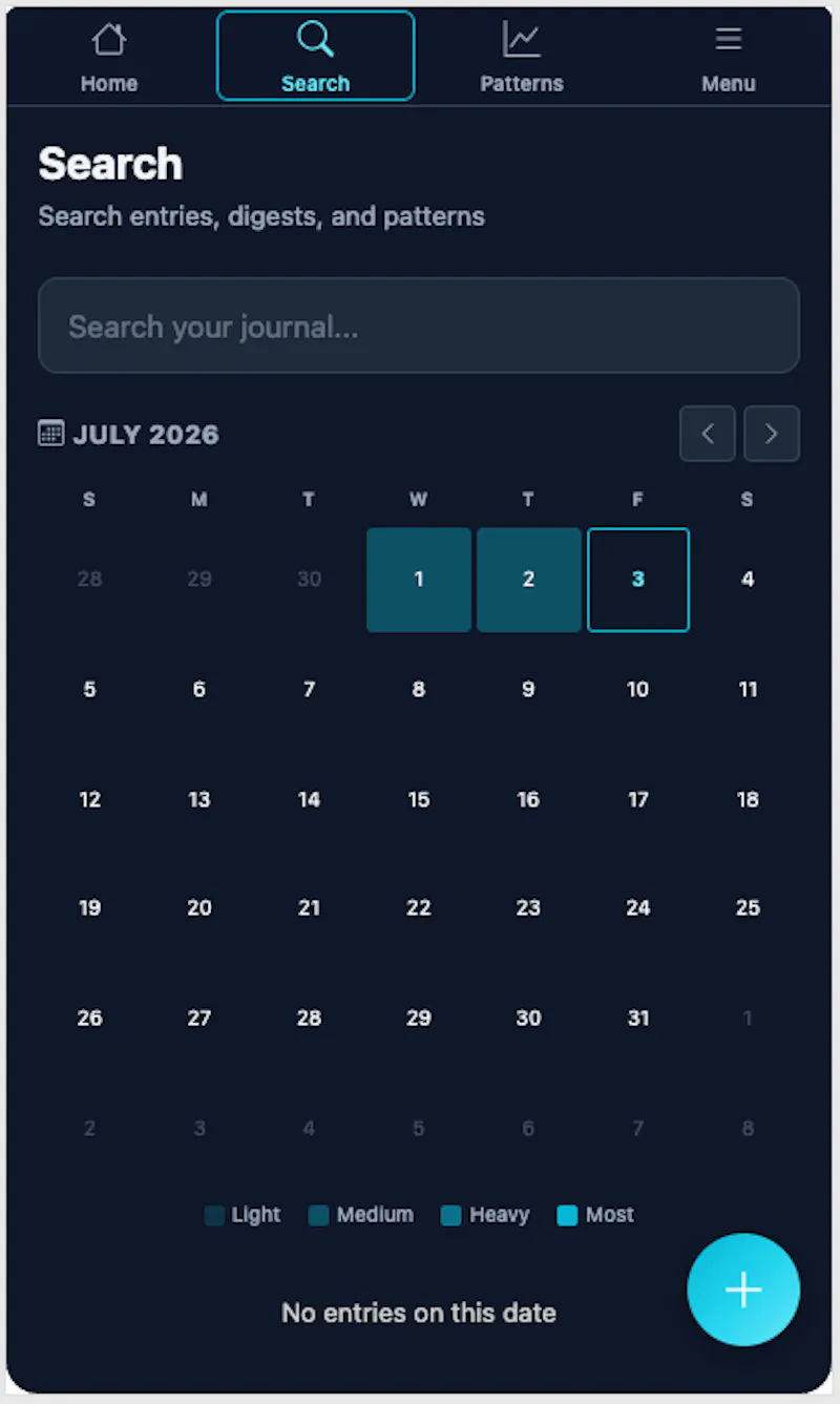 Bigsys Journal screenshot 2