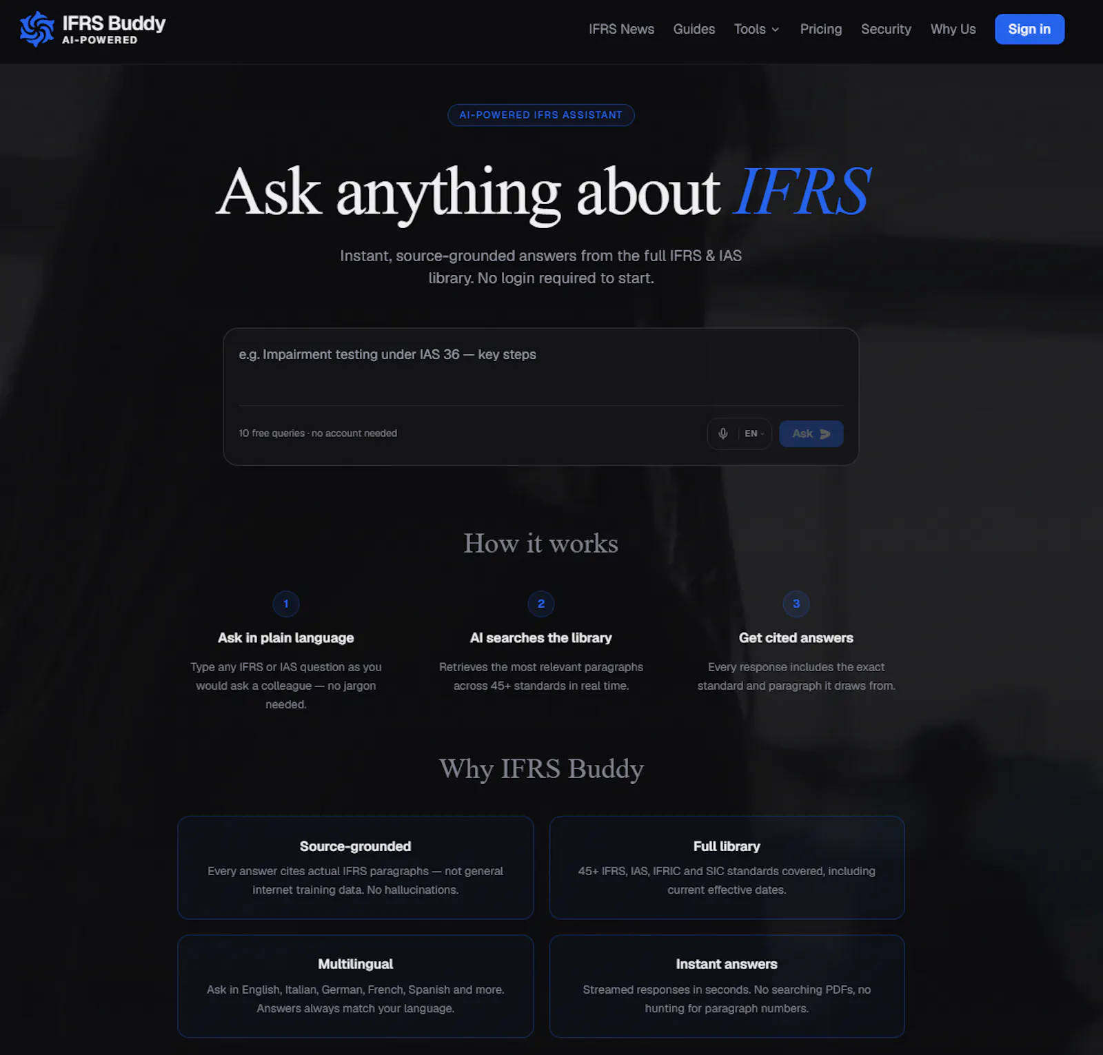 IFRS Buddy screenshot 1