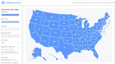 FREE Map Widget gallery image