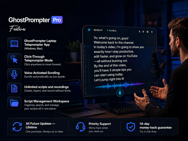 GhostPrompter screenshot 1